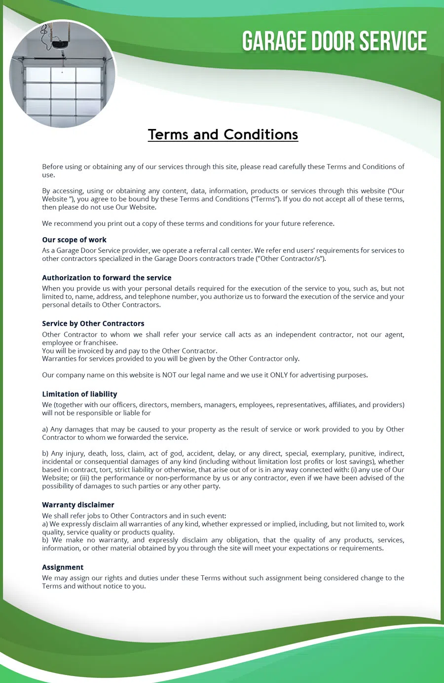 Quality Garage Door Service Columbus, OH 614-654-0056